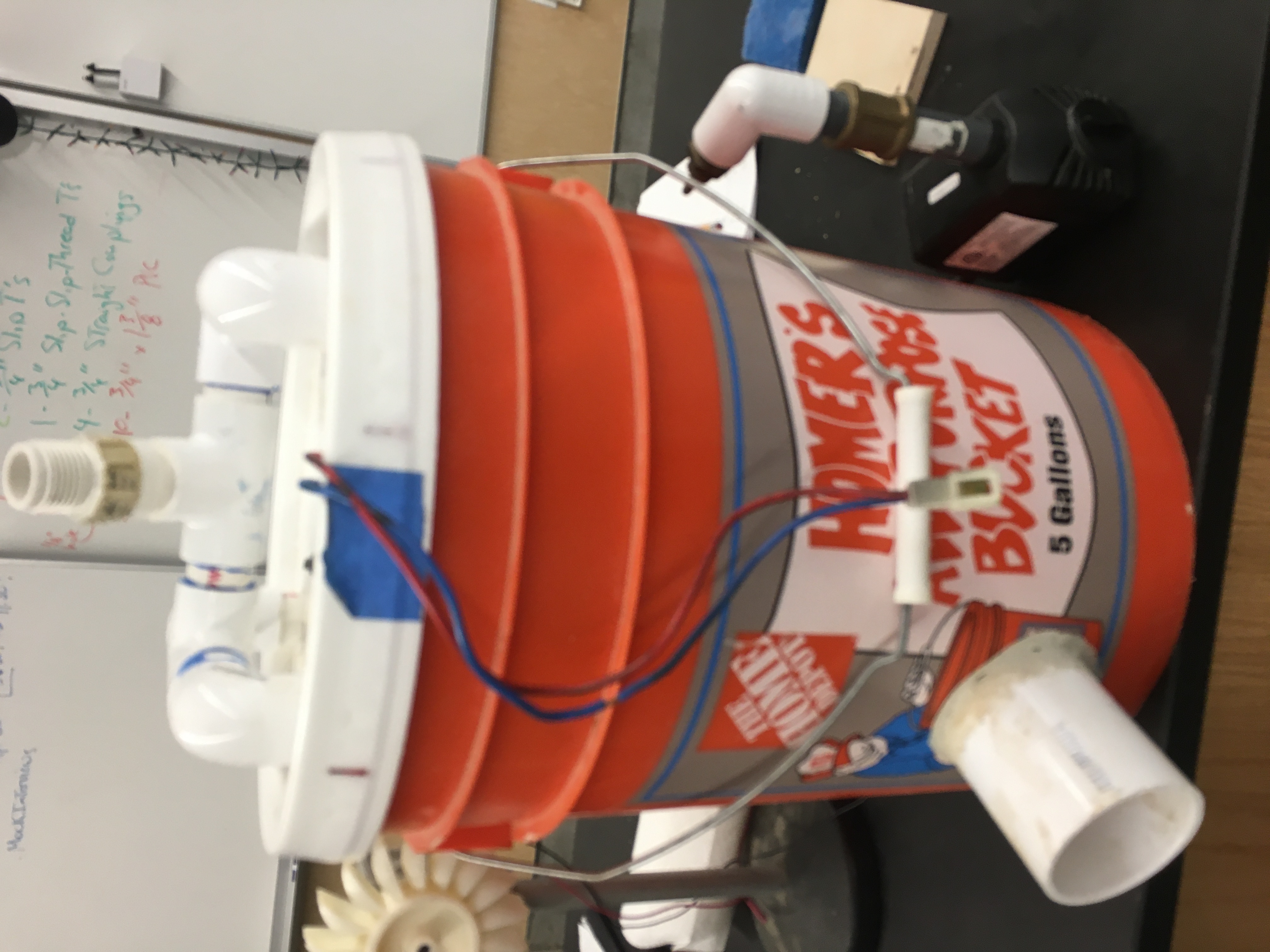 Mini Hydroelectric Generator Project Picture