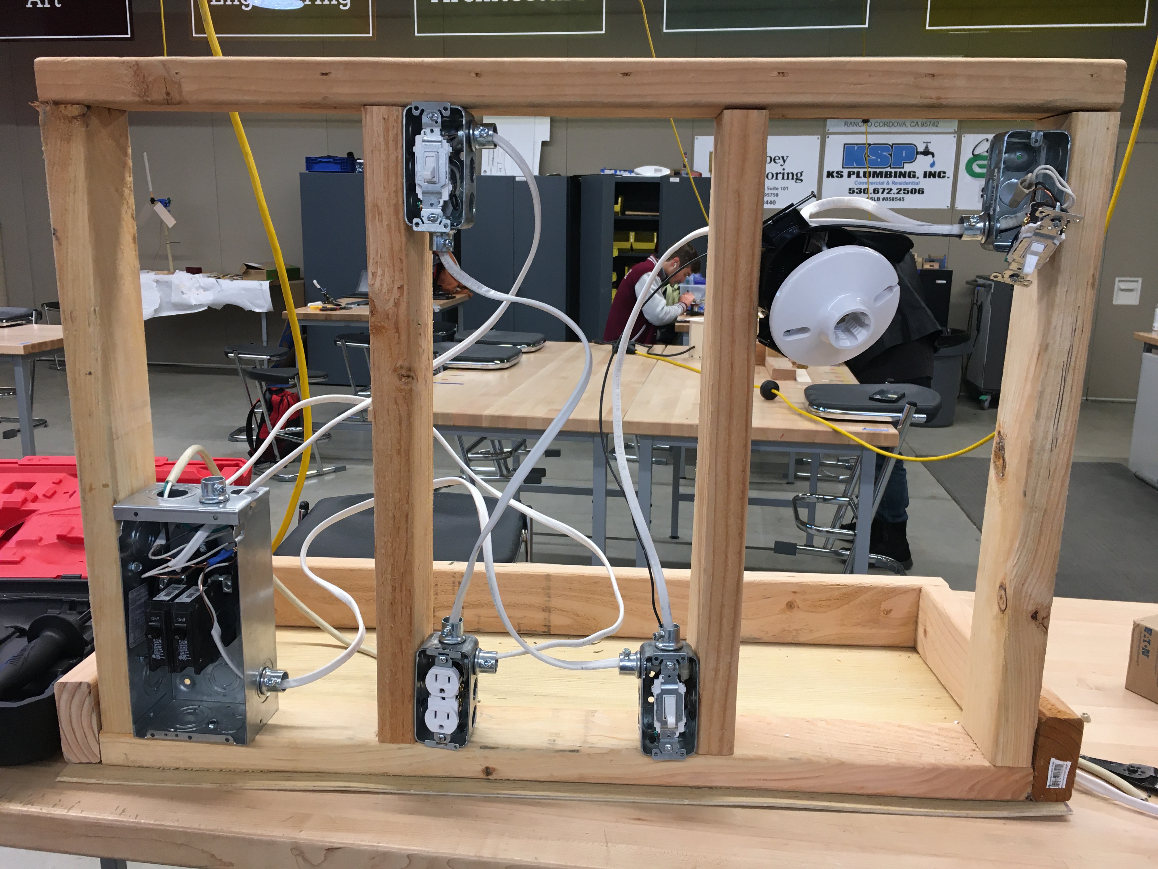 Electrical Training Board part 2