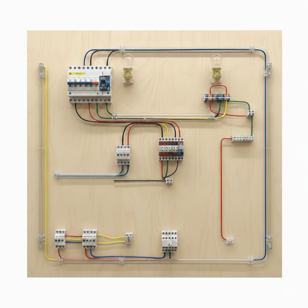 Electrical Training Board Project Picture