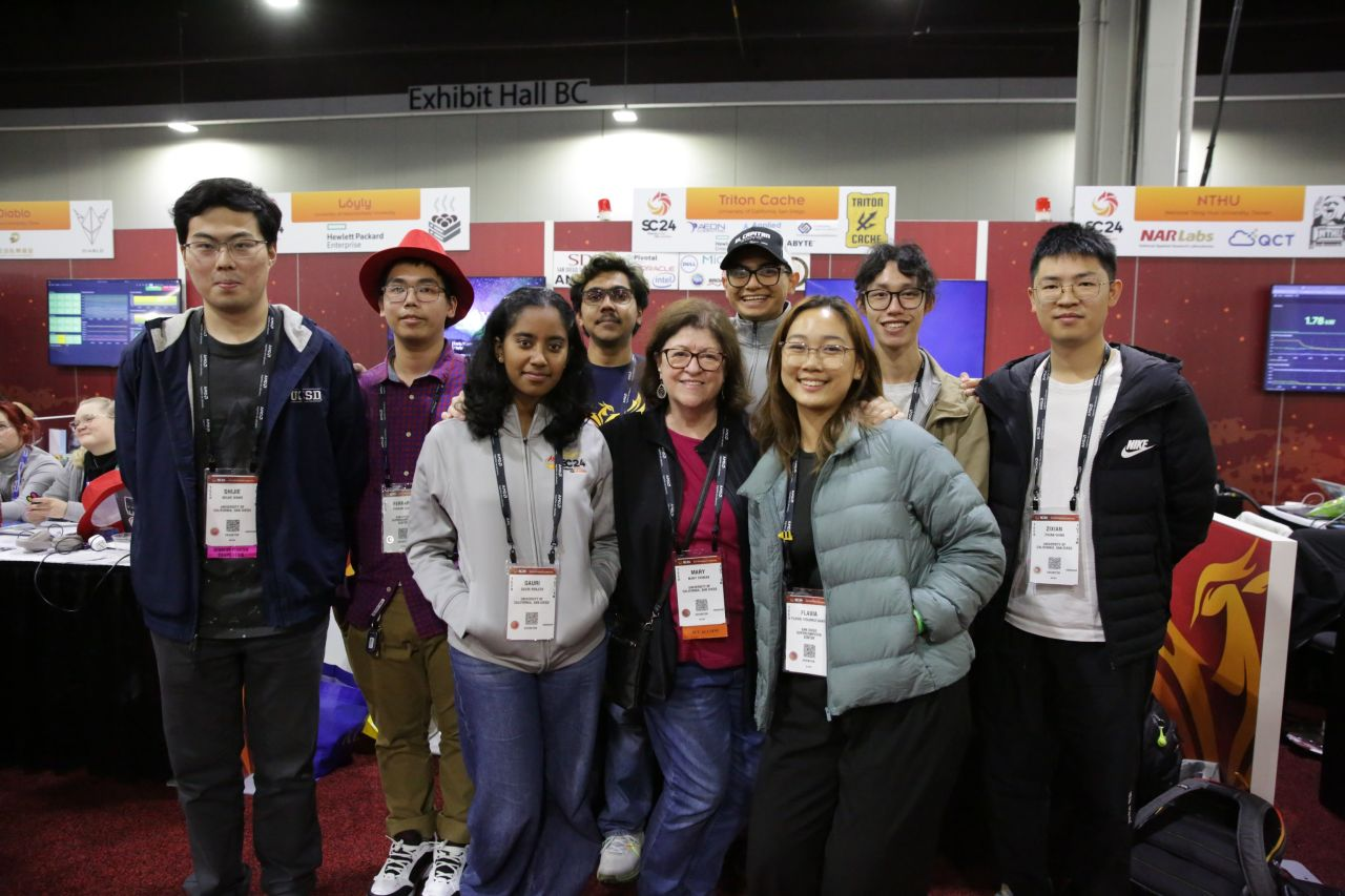 SC24 Student Cluster Competition Project Picture