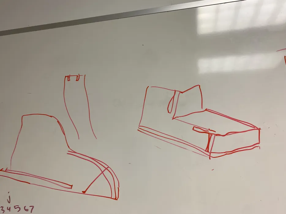 Another more developed sketch of the case