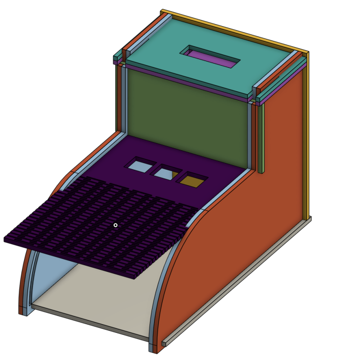 Outside view of the first case design