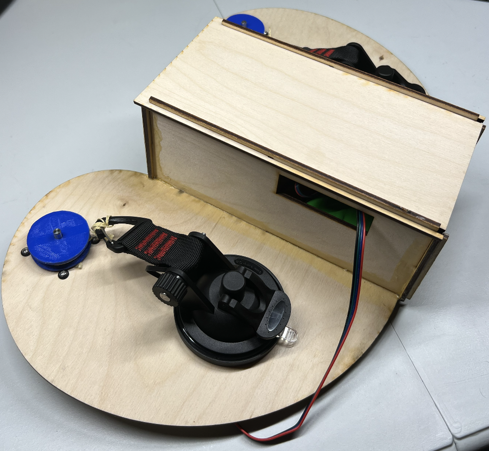 Laser Cut Case for Window Cleaning Robot