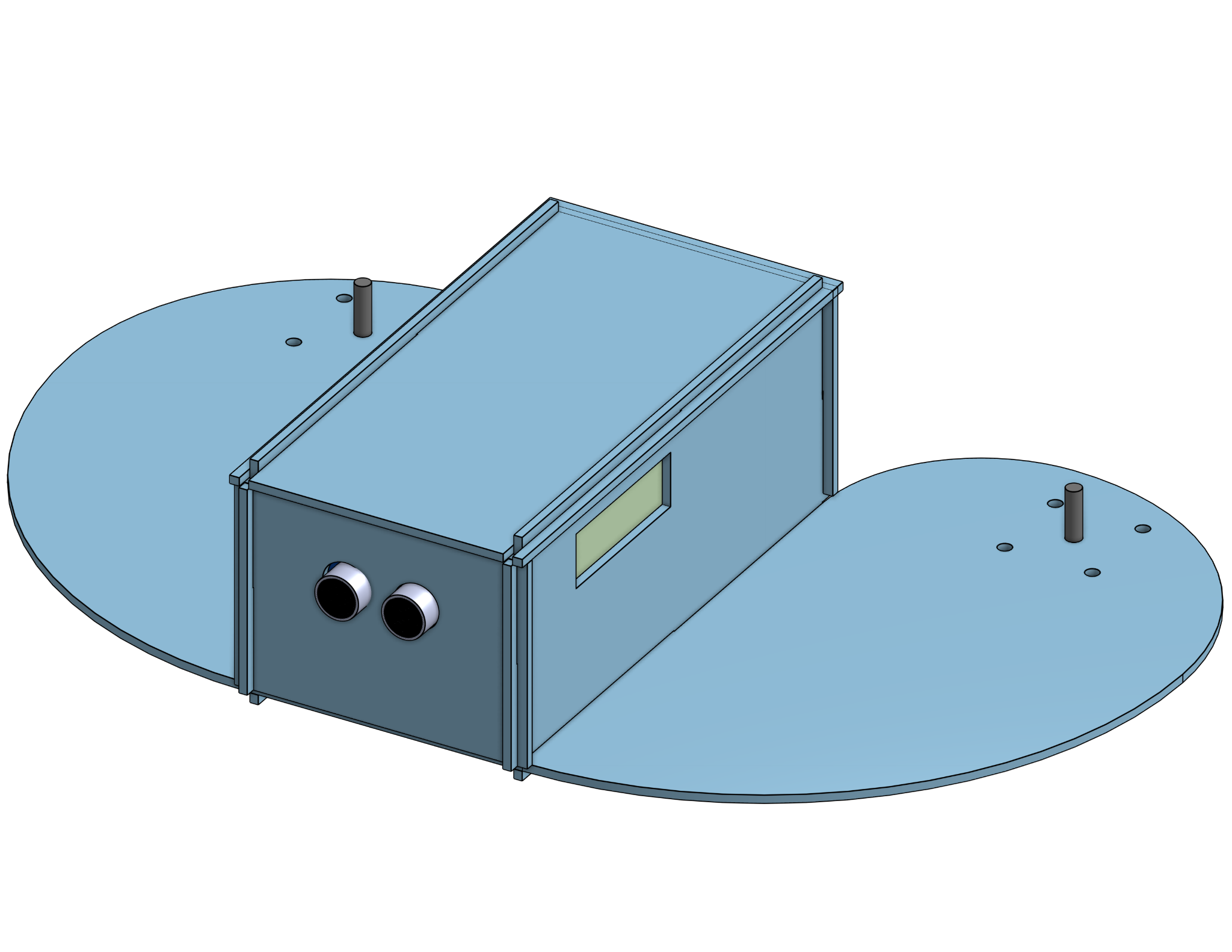 Laser Cut Design for Window Cleaning Robot